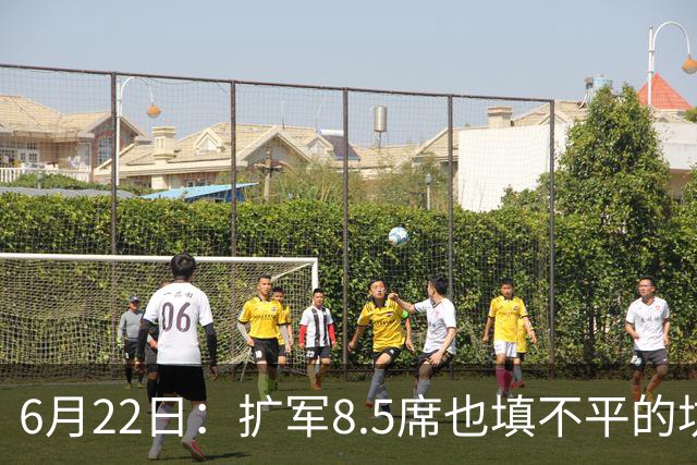 6月22日：扩军8.5席也填不平的坑？国足为何连亚洲门票都摸不到了